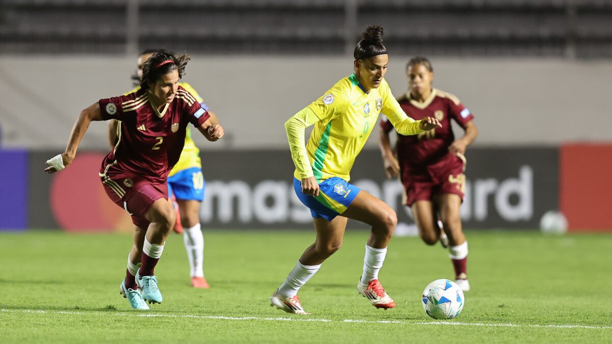 Brasil 2 x 0 Venezuela pela Copa América Feminina 2025