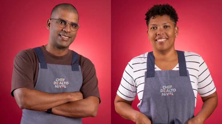 Bruno Pretto e Flan foram para a prova de eliminação do quinto episódio do Chef de Alto Nível