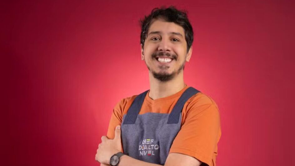 Marina Cabral, participante do reality show 'Chef de alto nível', no grupo 'cozinheiros amadores'