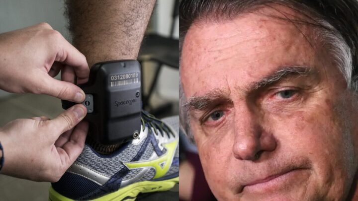 Como funciona uma tornozeleira eletrônica igual a que Bolsonaro está usando