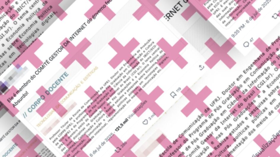 Publicação levantava suspeitas sobre comitê gestor da internet (Foto: Comprova, Reprodução)
