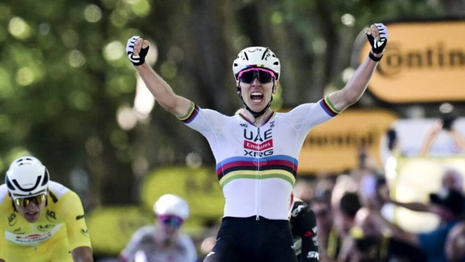 Esloveno foi o vencedor do quarto dia do Tour (Foto: Billy Lebelge, Divulgação, ASO)