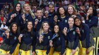 Líbero foi medalhista em Paris 2024 (Foto: Miriam Jeske, COB)