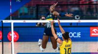 Paola Egonu, oposta da seleção da Itália (Foto: divulgação FIVB)