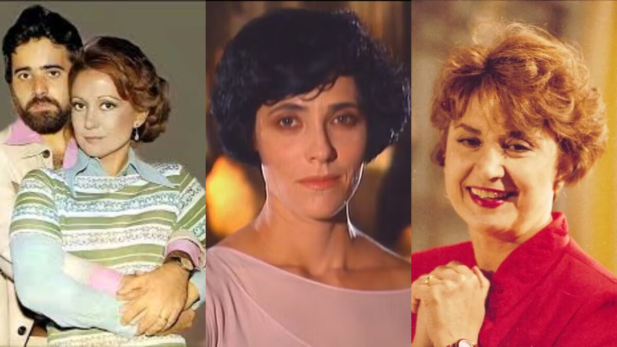 Eva Wlma como Diná na primeira versão de A Viagem e em História de Amor