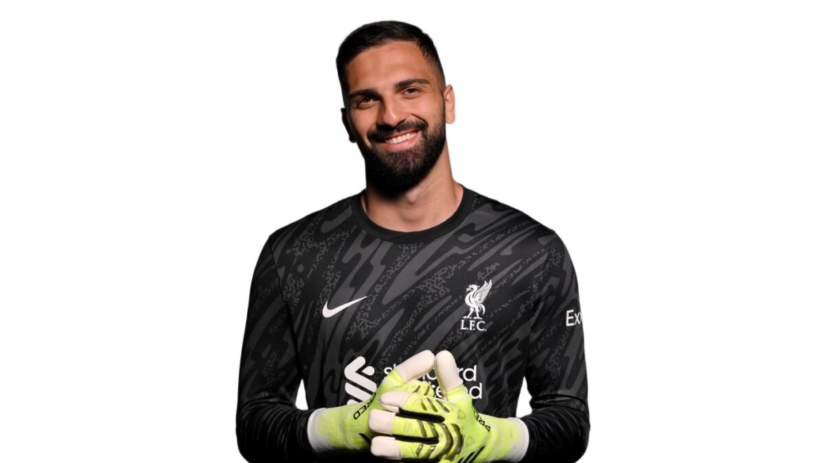 Giorgi Mamardashvili no Liverpool (Foto Divulgação, Liverpool)