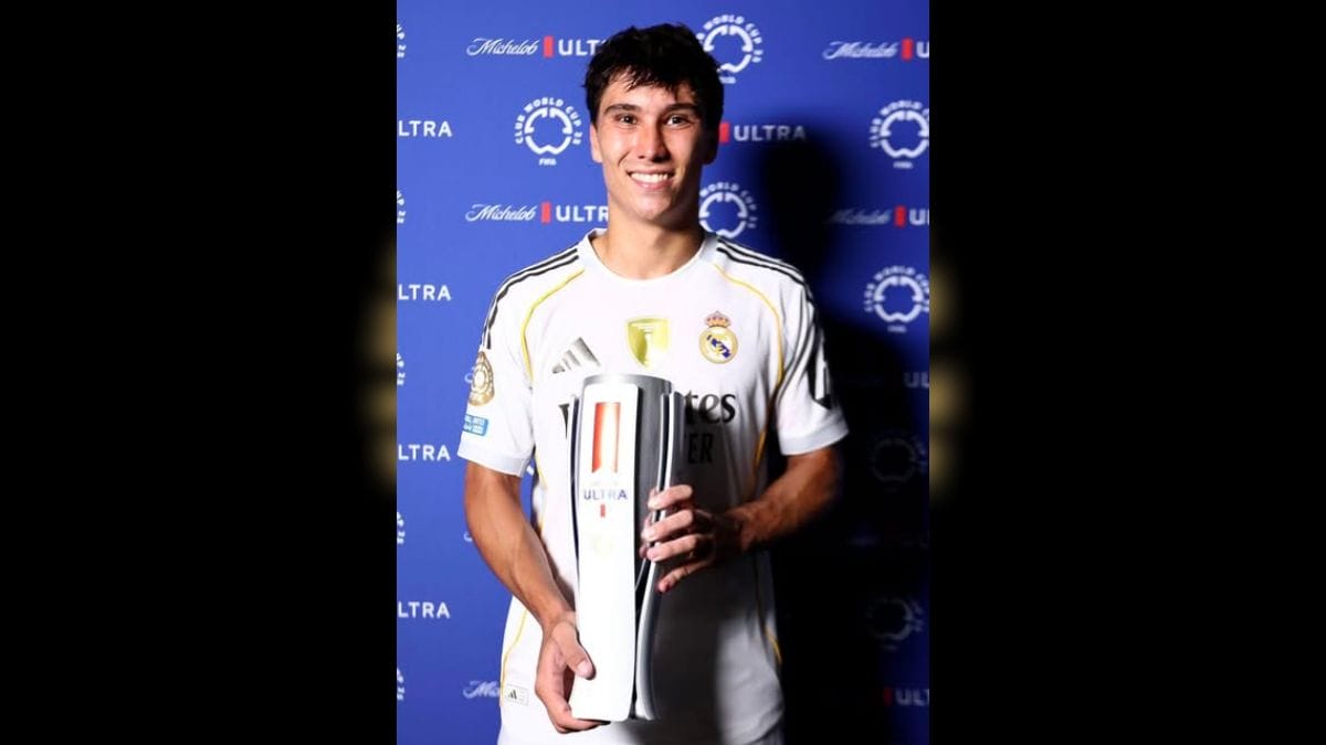 Gonzalo García, do Real Madrid, é um dos artilheiros da Copa do Mundo de Clubes (Foto: divulgação Real Madrid)