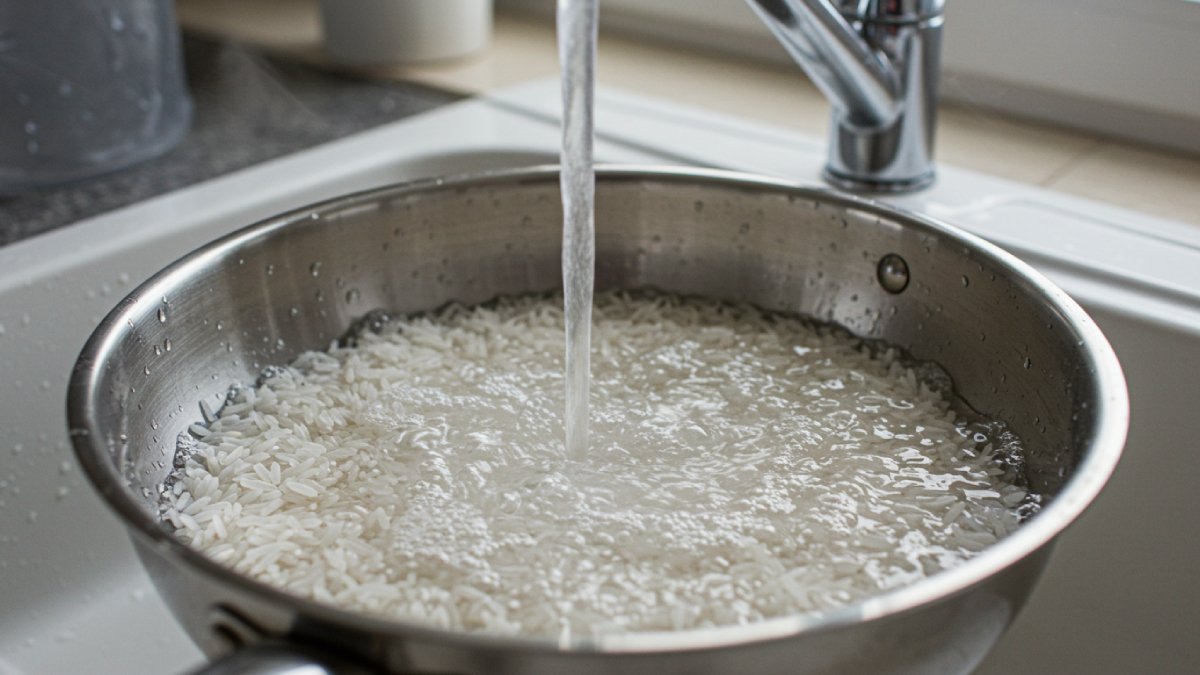 Lavar o arroz não altera a textura, mas pode reduzir microplásticos e arsênio (Foto: Banco de imagens)