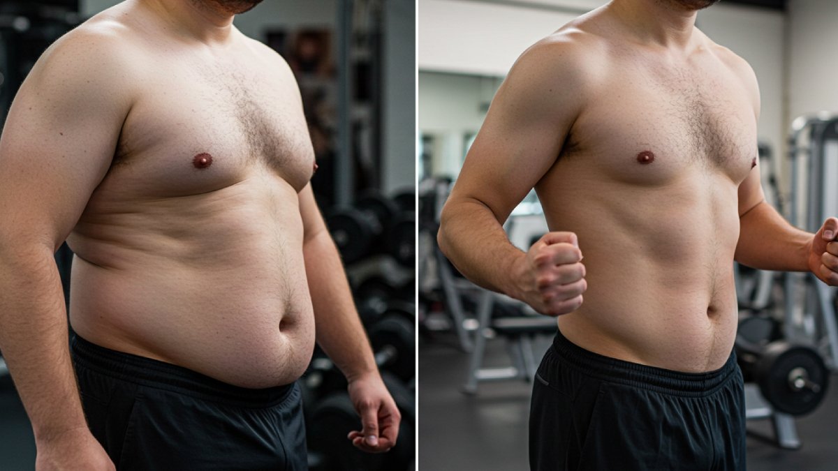 Kim não engordou mais depois de implantar esse método (Foto: Imagem gerada por IA)