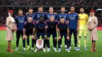 Jogadores do Arsenal na pré-temporada 2025/26
