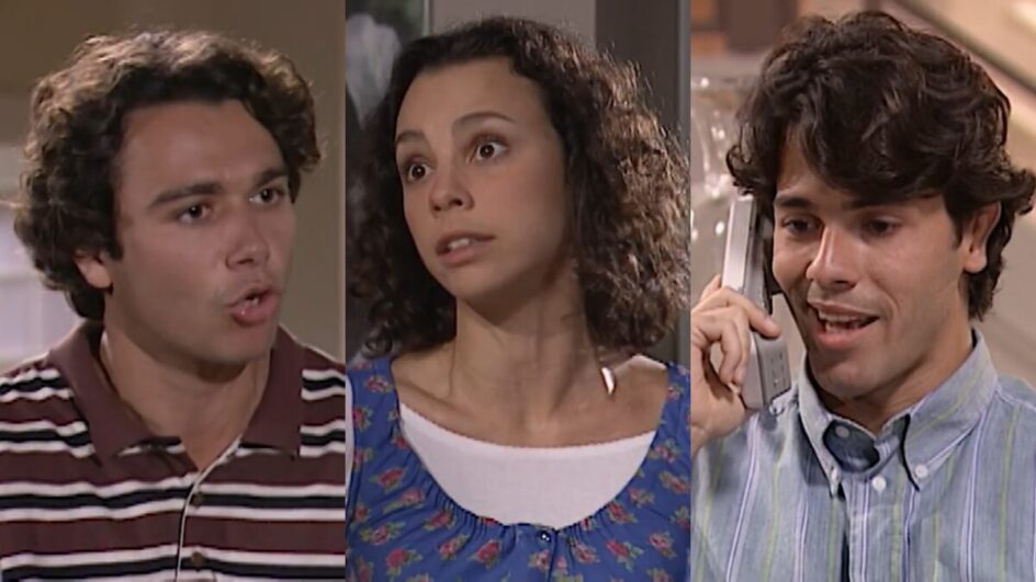 Joyce briga com Caio e liga para Bruno para fazer ciúmes em História de Amor
