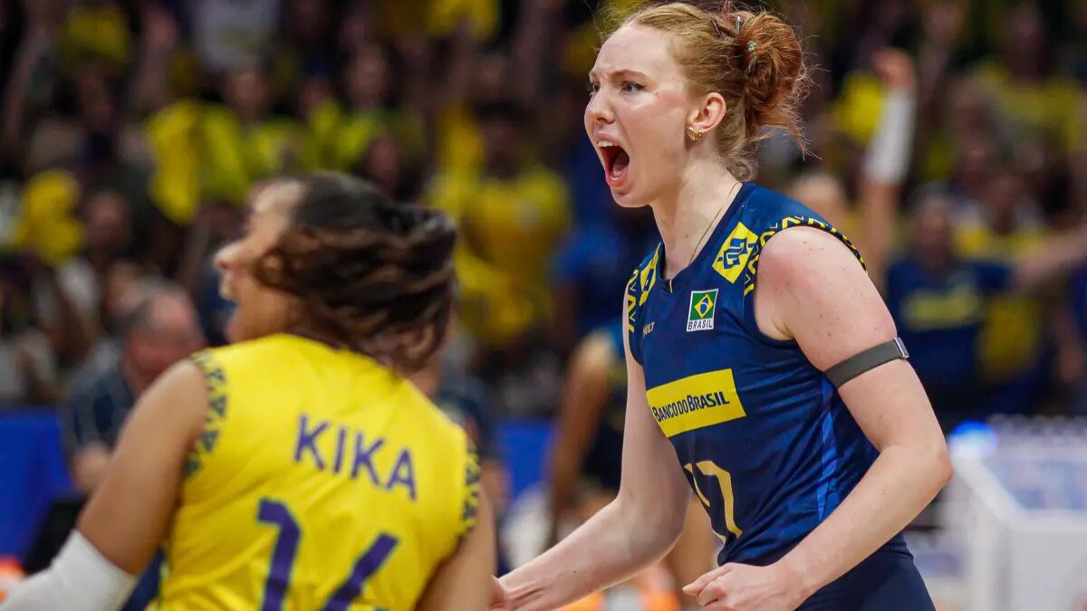 Julia Bergmann na VNL feminina 2025