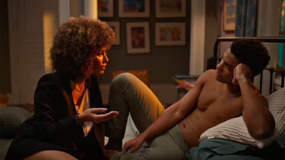 Katinha conta para Samuel que está grávida em Dona de Mim