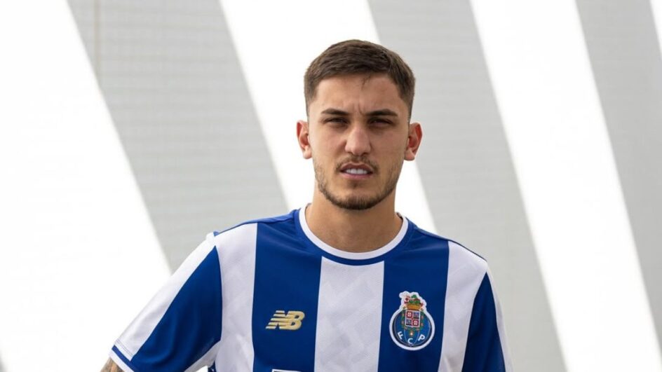 Zagueiro Lipe deixou o Avaí em 2023, vendido ao Gil Vicente, que agora negociou o atleta com o Porto (Foto: divulgação, FC Porto)