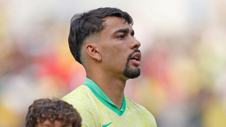 Lucas Paquetá em jogo pelo Brasil (Foto: Rafael Ribeiro, CBF)