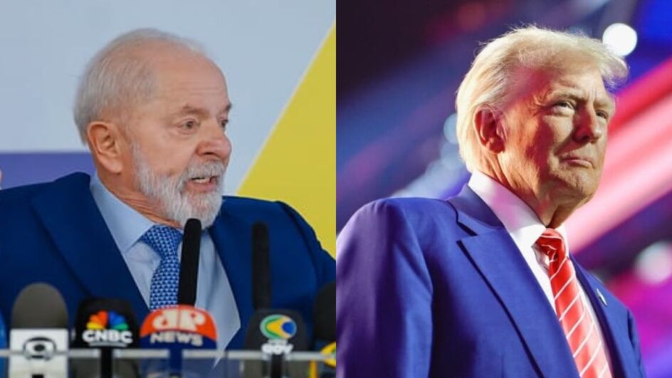 Lula e Trump tiveram nova tropa de farpas uma semana após anúncio de tarifaço (Fotos: Ricardo Stuckert, PR / Reprodução, redes sociais)
