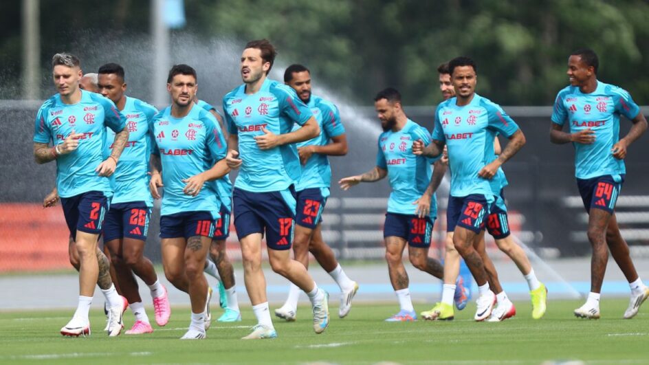 Juninho, 23 do Flamengo, pode estar de saída do clube (Foto: Gilvan de Souza, Flamengo)