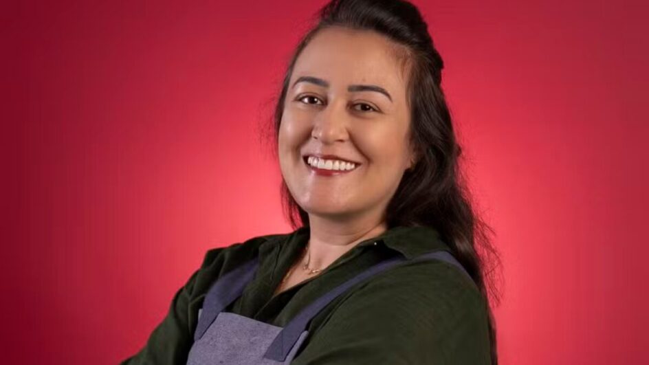 Marina Fucano, participante do reality show 'Chef de alto nível', no grupo 'cozinheiros da internet