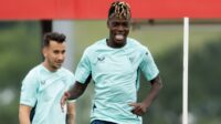Nico Williams, craque do Athletic Bilbao, na pré-temporada (Divulgação, Athletic Bilbao))