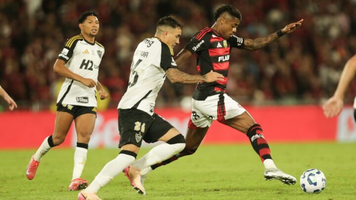 Flamengo e Atlético-MG foram adversários no Brasileirão, no fim de semana (Foto: Gilvan de Souza, Flamengo)