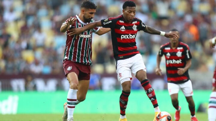 Flamengo e Fluminense entram em campo pelo Brasileirão (Foto: Gilvan de Souza, Flamengo)