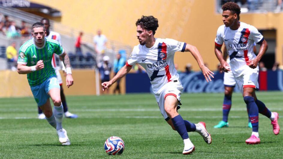 PSG na Copa do Mundo de Clubes (Foto: Divulgação, site oficial do PSG, A. Meunier e L. Valroff)