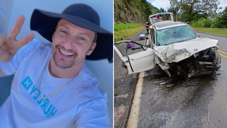 Quem é o influenciador que morreu após BMW capotar na BR-470 em SC “Inspirou muita gente