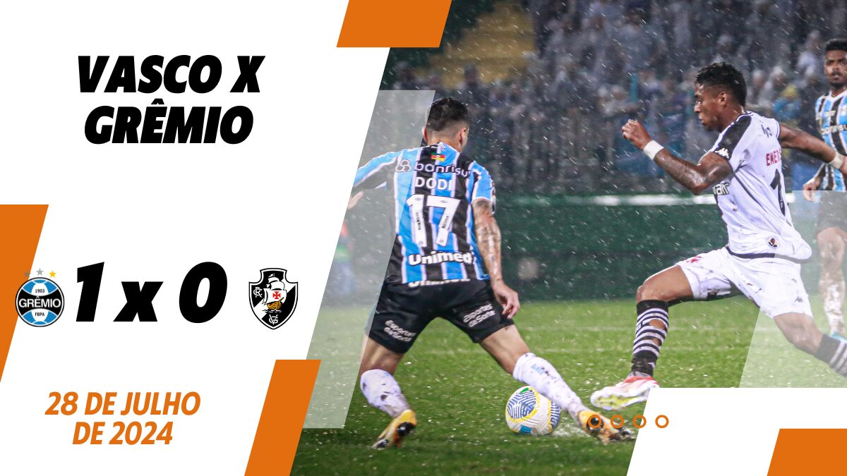 Resultados dos últimos 15 jogos entre Vasco x Grêmio