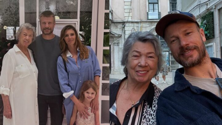 Rodrigo Hilbert e Fernanda Lima lamentam a morte da mãe do apresentador em SC Saudade