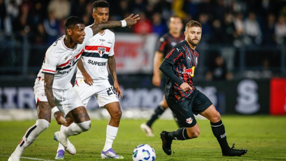 Bragantino e São Paulo empataram em duelo disputado em Bragança Paulista (Foto: Ari Ferreira, Red Bull Bragantino)