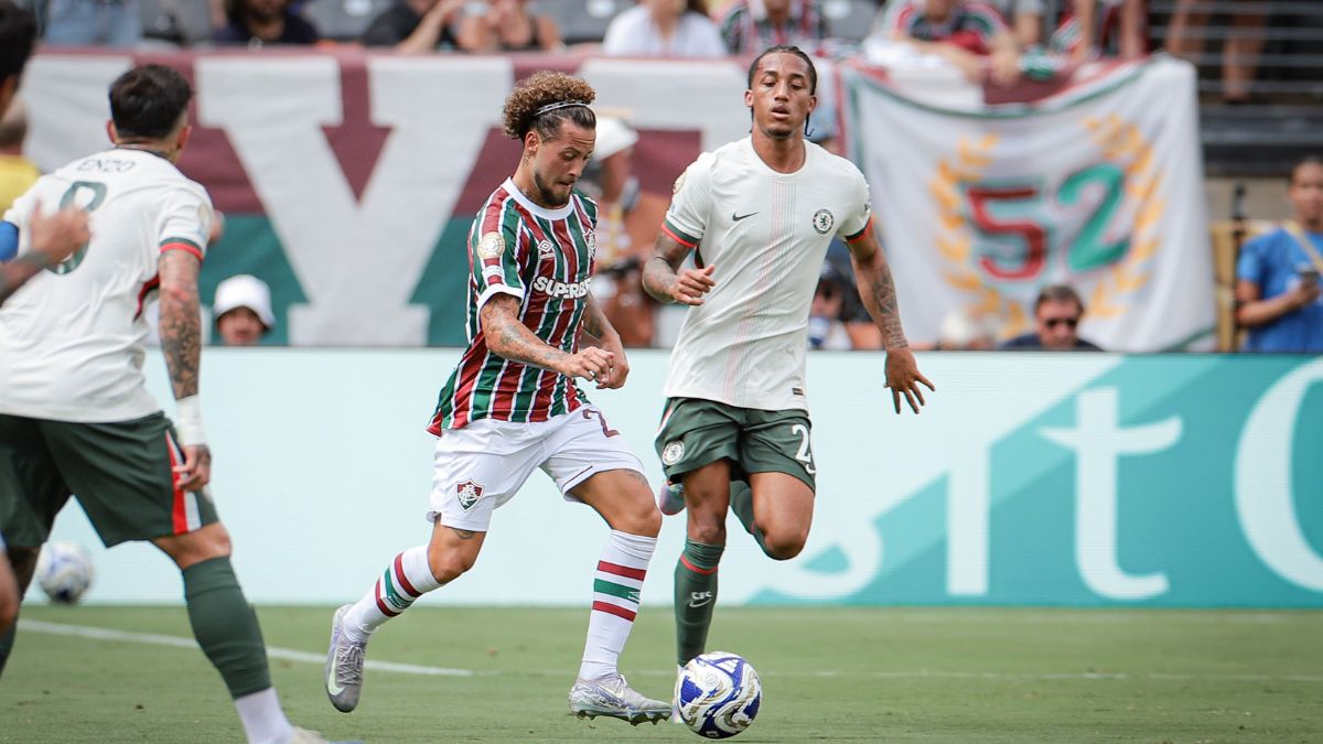 João Pedro fez dois gols contra o Fluminense (Foto: Marcelo Gonçalves, Fluminense)