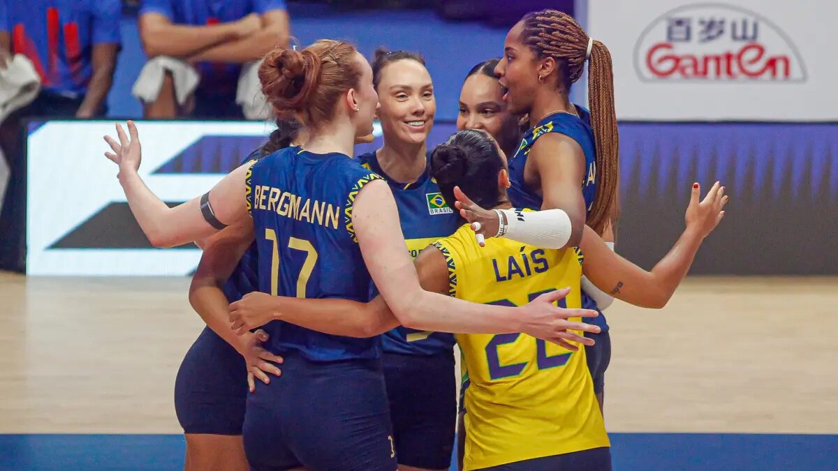 Seleção Brasileira de vôlei feminino na VNL 2025