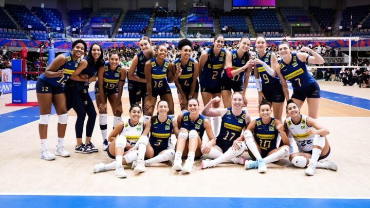 Brasil 3 x 1 Bulgária pela VNL feminina 2025