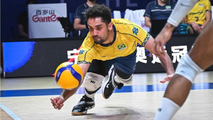 Defesa do Brasil nas quartas de final da VNL 2025