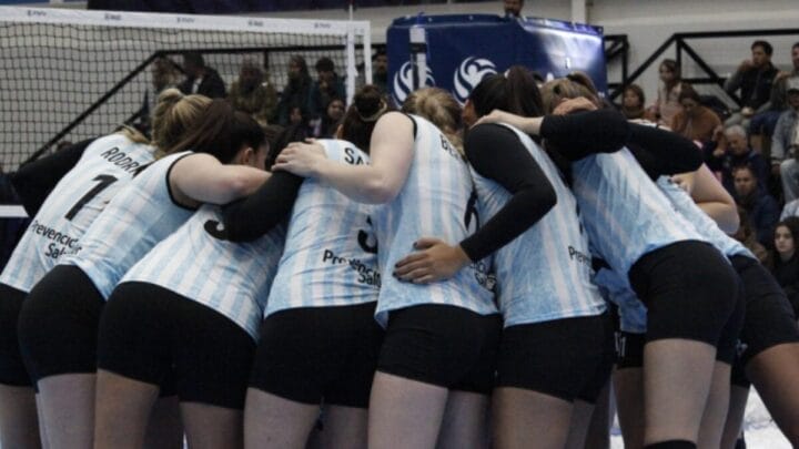 Seleção argentina estreia na Copa América de vôlei feminino 2025 (Foto: Divulgação, FEVA)