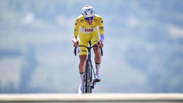 Tadej Pogacar no Tour de France 2025