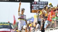 Tadej Pogačar na 12ª etapa do Tour de France 2025