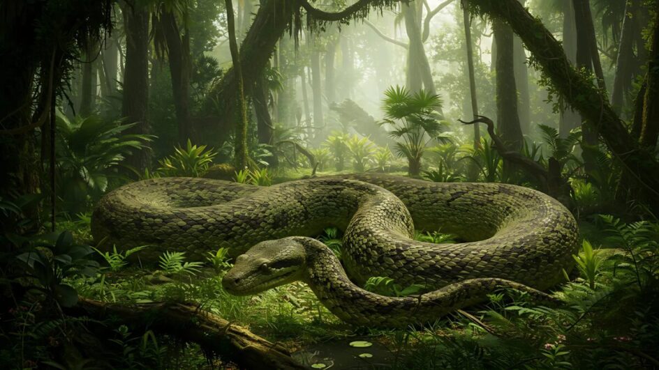 Titanoboa gigante cobra