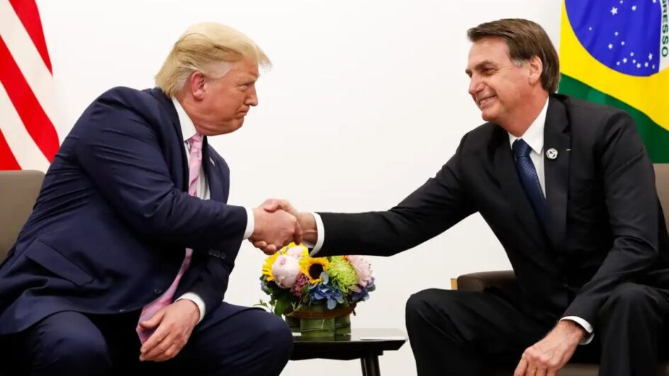 Trump fez publicação em defesa de Bolsonaro (Foto: Ana Santos, PR, Agência Brasil, Arquivo)