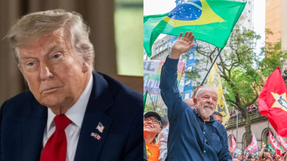 Trump volta a defender Bolsonaro e diz que vai conversar com Lula “em algum momento”
