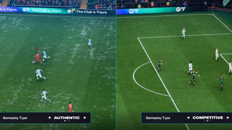 EA Sports confirmou que terá um modo competitivo e um modo realista (Foto: EA Sports, Reprodução)
