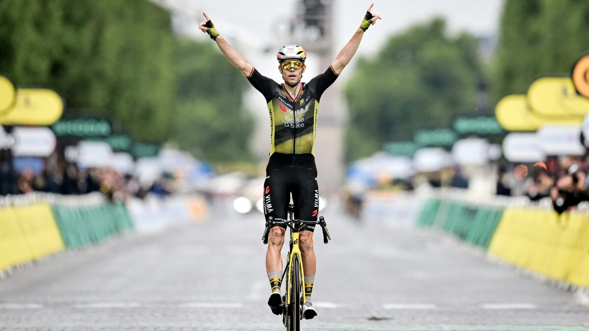 Wout Van aert venceu a 21ª etapa do Tour de France 2025