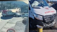 Acidente com ambulância em Joinville (SC)