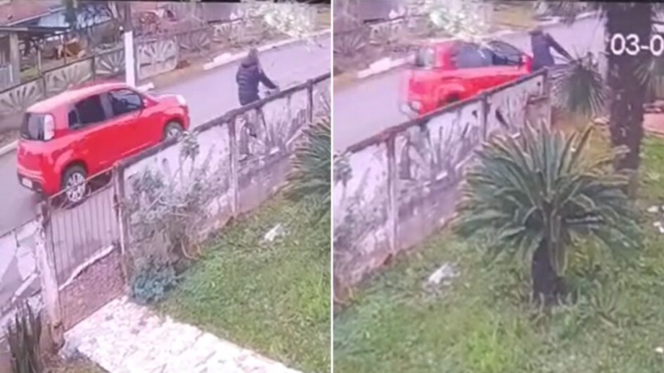 Atropelamento em Três Barras (SC)