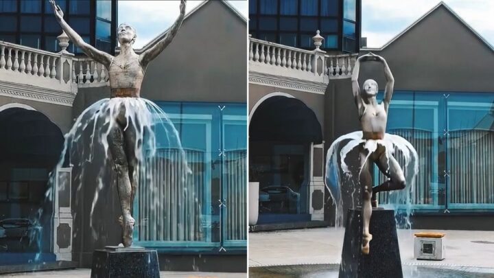 Bailarina ganha movimentos por meio de IA em Joinville (SC)