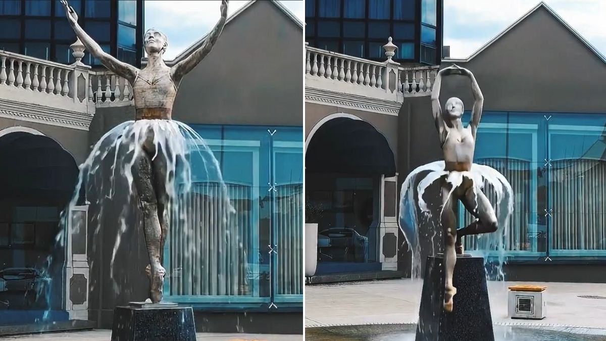 Bailarina ganha movimentos por meio de IA em Joinville (SC)