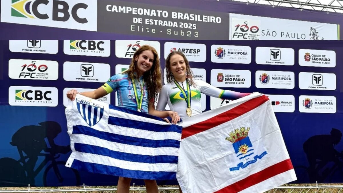 meninas no pódio