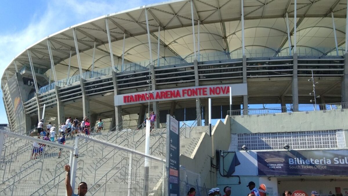 Entrada da Arena Fonte Nova