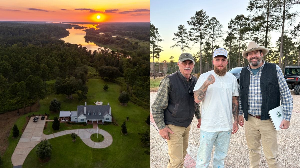 Jake Paul e sua nova mansão no campo (Fotos: Jon Kohler & Associates)