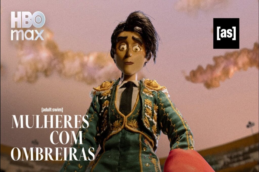 Boneca em stop-motion com traje verde no pÃ´ster da sÃ©rie